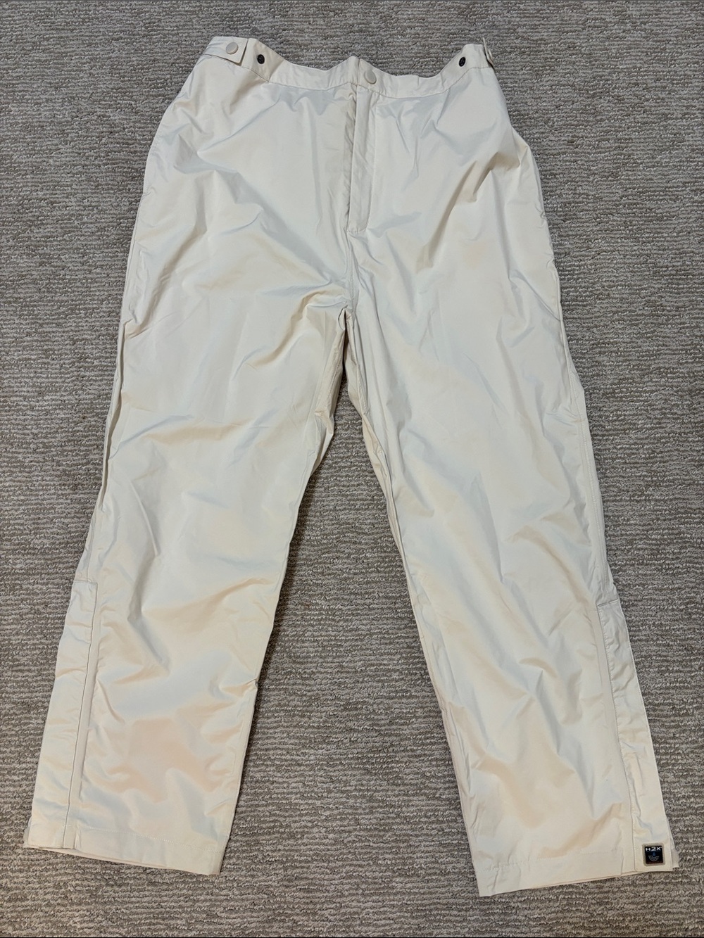 Stormtech Men's White Snow/Golf Shell Pants - Lightweight Waterproof NWOT